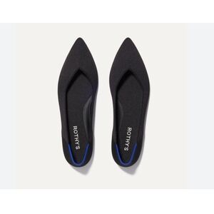 Rothy's The Point II - Black Pointed Toe Flat - Size 8.5